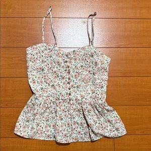 Floral Print Women's Top